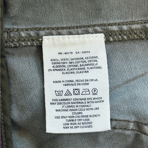 Anthropologie sz 26 Camouflage Cargo Skinny Pants - Picture 8 of 8